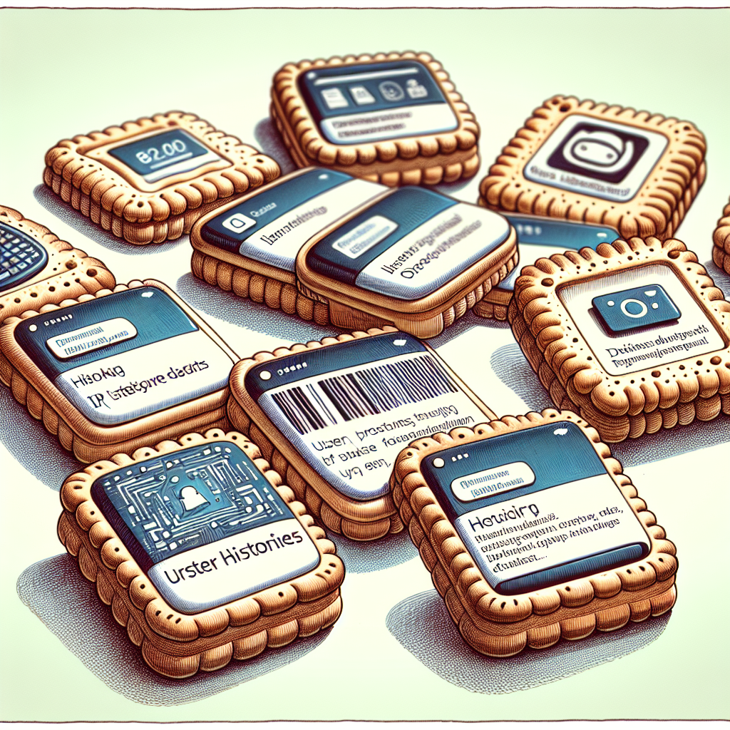 Illustration of cookies